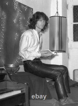 Jim Morrison Premium Quality Cow Plain Leather Pants