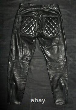 Jk Leather Breeches Jeans Trousers Mr B Uniform Bluf Rob Langlitz Style Gay