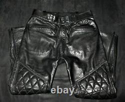 Jk Leather Breeches Jeans Trousers Mr B Uniform Bluf Rob Langlitz Style Gay