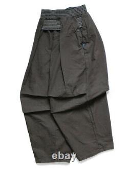 KAPITAL Cotton Dump ARMY Shimokita Jumbo Pants Military Pants Khaki / Black