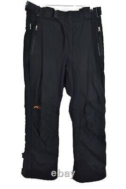 KJUS Black Ski Trousers size L Mens Hi-Tec Pro Outerwear Outdoors Menswear