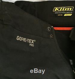 Klim Badlands Mens Gore Tex Pro Motorcycle Trousers (size 34 Reg)