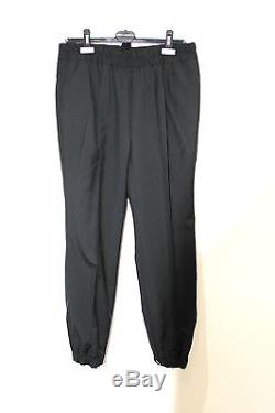 Kris Van Assche Classic black trousers / track pants made in italy new £500