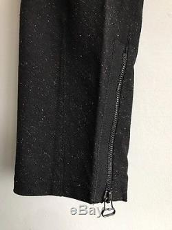 LANVIN Tapered Slub Wool and Silk-Blend Zip-cuff Trousers Size IT54 W38 RRP £415