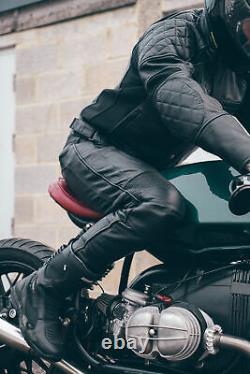 Leather Motorbike Motorcycle Trousers Sports Biker Mens Racing CE Armoured Pants