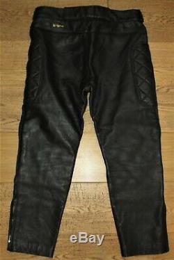 Lewis Leather Breeches Trousers Jeans Uniform Bluf Rob Mr B Langlitz Style