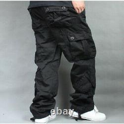 Loose Cargo Pants Overalls Hip Hop Trousers Hiphop Men Baggy Pants Camouflage