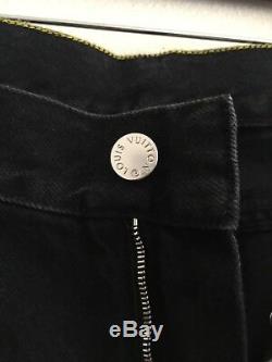 Louis Vuitton Jeans Men Sz. 30 Black Denim Slim Fit Pants Trousers