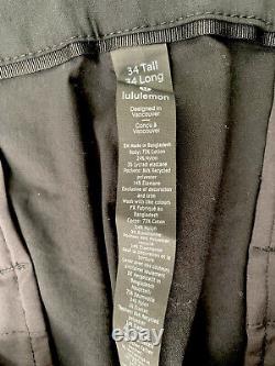 Lululemon Commission Pants W34 Black New With Tags
