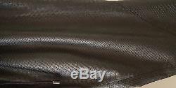 M En Noir Python embossed Leather Sweatpants Joggers $2000