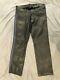 Mr. S Leathers San Francisco Pre-owned Black Leather Pants Jeans 35x30