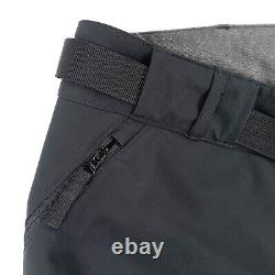 Macpac Mens Fitzroy Softshell Hinking Pants Size S New $269 Black Fleece Lined
