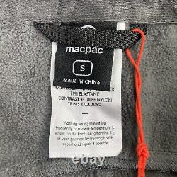 Macpac Mens Fitzroy Softshell Hinking Pants Size S New $269 Black Fleece Lined