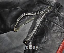 Made To Measure Premium Gay Leather Breeches Trousers Jeans Bluf Mr B Rob