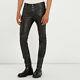 Made-to-measure Leather Pants Skinny Fit Customizable Tailor Made Sheep Nappa