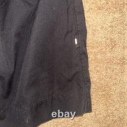 Maharishi Black Trousers with Black Dragon Detail & 3M Glowing Eyes Size L