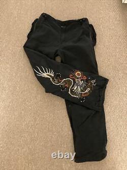 Maharishi Og Embroidered Dragon Snopants Loose Fit Size S