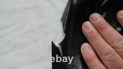 Mans Regulation Black Rubber Chaps Size 30/29