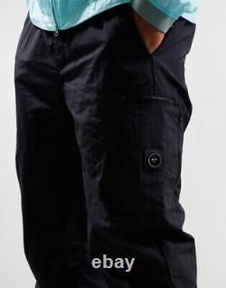 Marshall Artist Mens Cargo Pant Compressa Polyamide Logo Trousers in Black