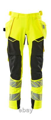 Mascot Accelerate Safe Trousers with holster pockets 19031 Hi-Vis YellowithBlack
