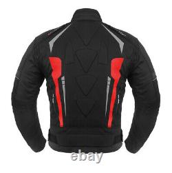 Men Motorcycle Textile Jacket Trouser Motorbike Suit Padded Armoured Waterproof