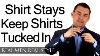 Men S Shirt Stays Secret Weapon To Keep Your Dress Shirt Tucked In Sharpanddapper Com