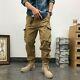 Men's American Multi-pocket Harem Pants Cargo Trousers Slacks Tactical Camping