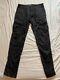 Men's Black C. P. Company Stretch Sateen Cargo Pants Size 48 (34w) Rrp £260
