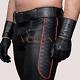 Men's Black Leather Pant Genuine Lambskin Leather Pant Slim Fit Lgbt Pant