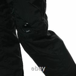 Men's C. P. Company Chrome R Tapered Track Pants in Black