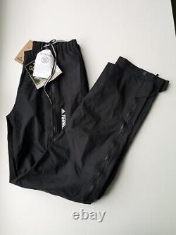 Men's Cycling Paclite Pants GTX Mens In Black Size UK M/L