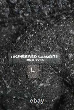 Men's Engineered Garments Size L Polyacrylic Long Pants Black