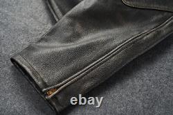 Men's Genuine Leather Pants Top Layer Cowhide Motorcycle Riding Workwear Pants