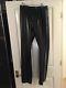 Men's Latex Rubber Trousers By Libidex Xl Black With Grey/platinum Stripe