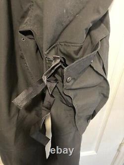 Men's Maharishi Cargo Track Pants Snopants Large black RRP £240