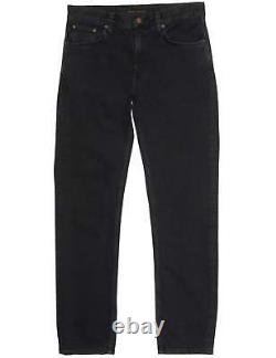 Men's Nudie Jeans Gritty Jackson Denim Black Forest