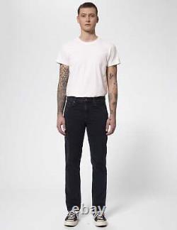 Men's Nudie Jeans Gritty Jackson Denim Black Forest