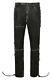 Men's Real Leather Trousers Biker Laced Vintage 100% Lambskin Riding Pants 00126