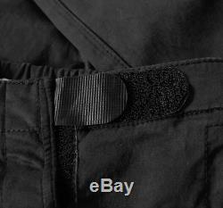Men's Stone Island Black cargo pants Trouser Size 34 Cotton Wool Heavy