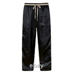 Mens Casual Pants Japanese Pattern Embroidery Ukiyo-e Hannya Sports Trousers