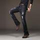 Mens Flared Jeans Pants Japan Fashion Jeans Bell Bottom Jeans Skinny Denim Jeans