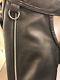Mens Heavy Leather Chaps Motorcycle Gay