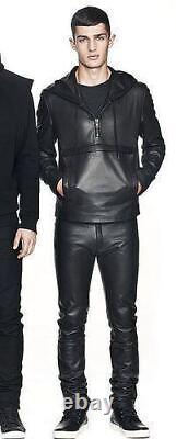 Mens Leather Hot Pants Genuine Lambskin Motorcycle Biker Stylish Trouser LP26