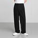 Mens Loose Fit Straight Pants Formal Long Trousers Casual Party Korean Style New