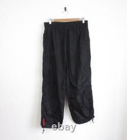 Mens Prada Nylon Combat Shell Trousers Tracksuit Bottoms Size 34W x 32L