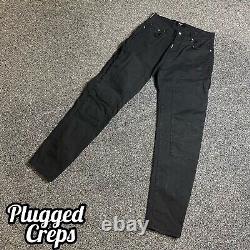 Mens REPRESENT Black Carpenter Denim Jeans Trousers 34? PRE-OWNED