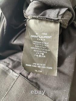 Mens Saint Laurent Black Trousers Size IT50
