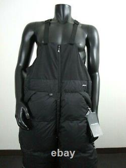 Mens TNF The North Face Himalayan 800-Down Mountaineering Bibs Down Pants Black