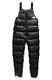 Mens Xl North Face Nuptse 700-down Insulated Warm Winter Sports Bibs Pants Black