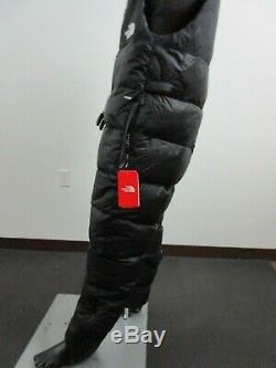 Mens XL North Face Nuptse 700-Down Insulated Warm Winter Sports Bibs Pants Black
